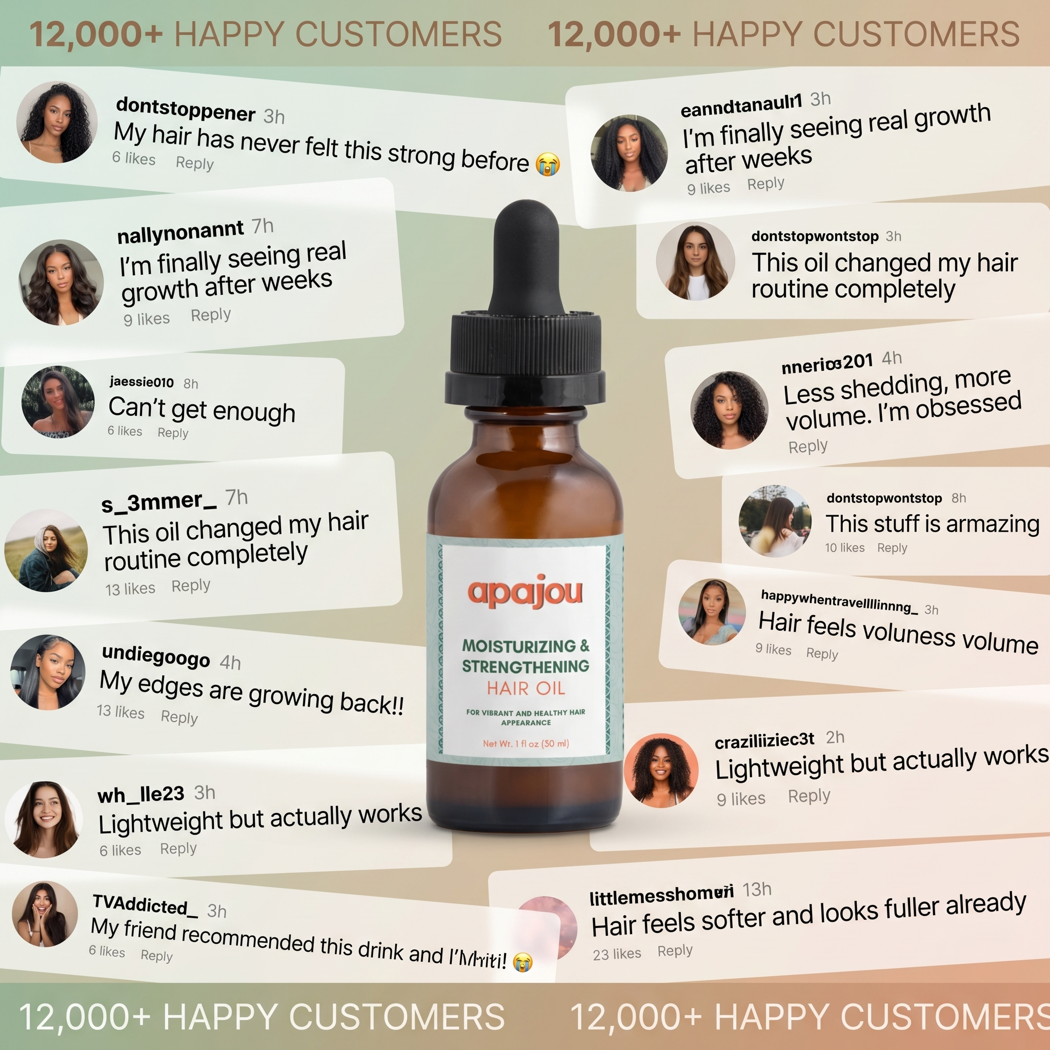 Apajou Rapid Crown Growth Elixir™
